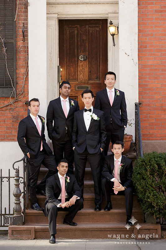 new york wedding groomsmen