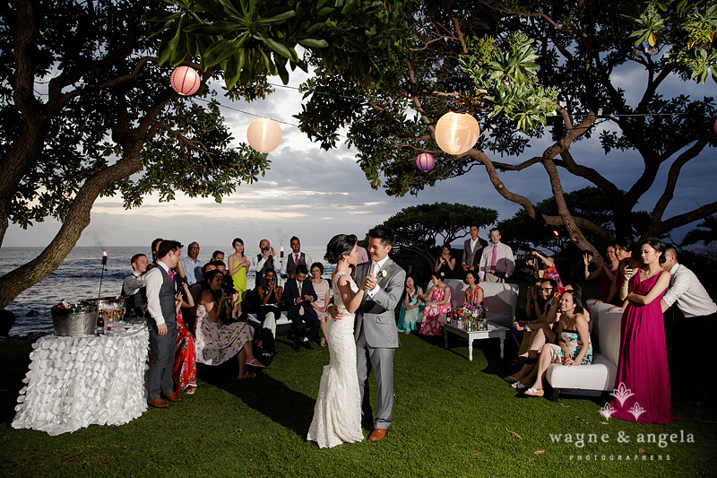 hawaii wedding first dance