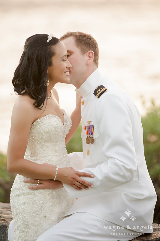 hawaii bride and groom