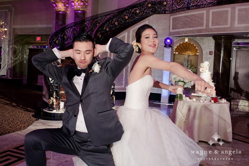 the venetian wedding dancing