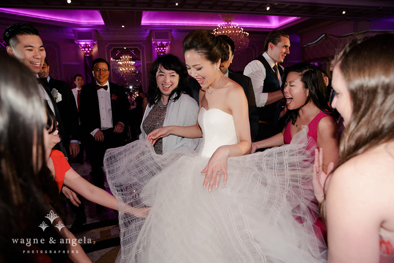 bride dancing