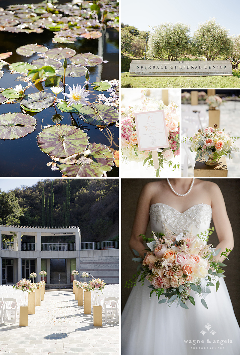 skirball wedding flowers