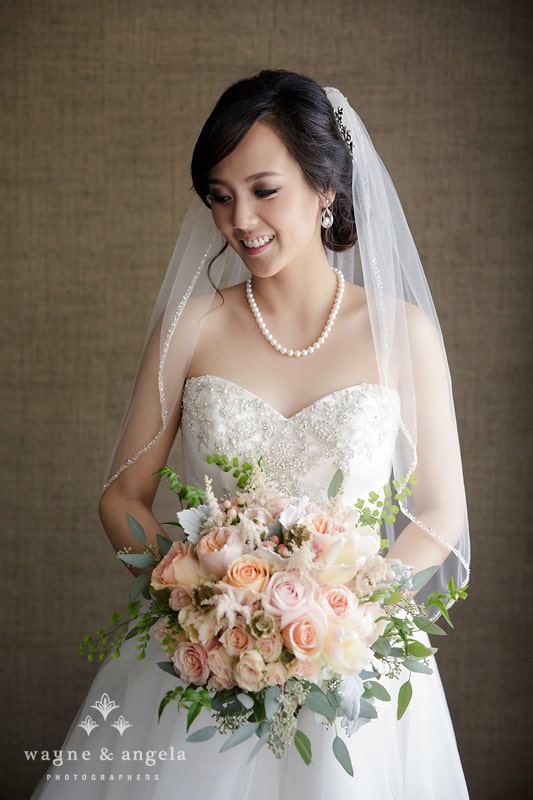 la asian wedding bride